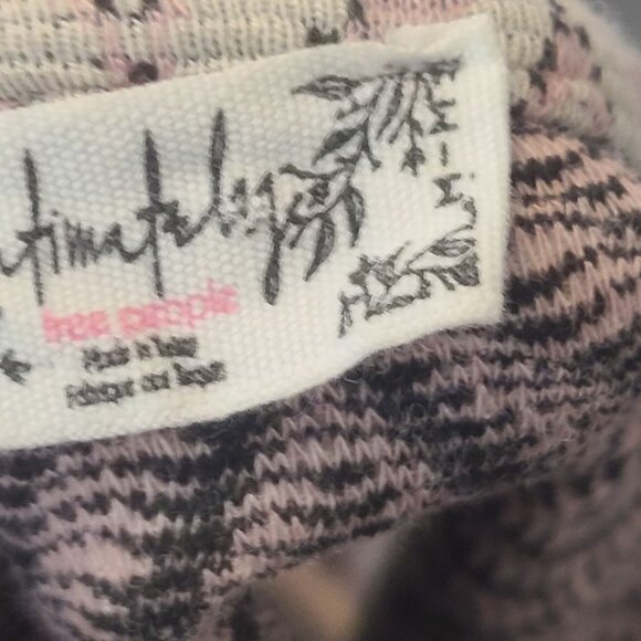 Free People Intimately Women's Tank Top Cropped  Tan Size M Knit Strech - Picture 7 of 7